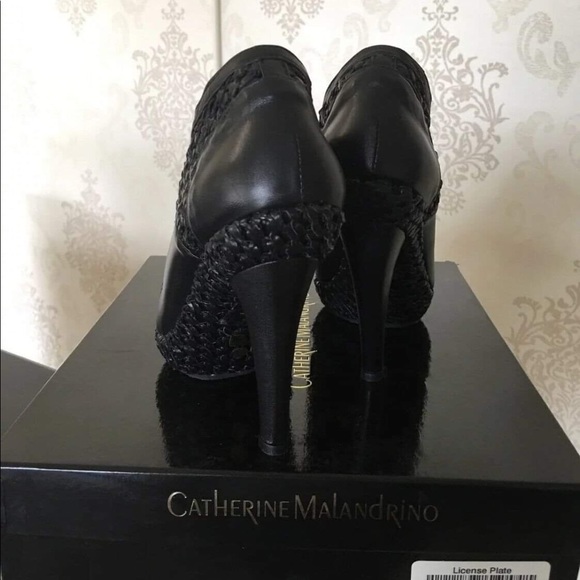 CATHERINE MALANDRINO Lace-up Oxford Heels - Picture 5 of 7